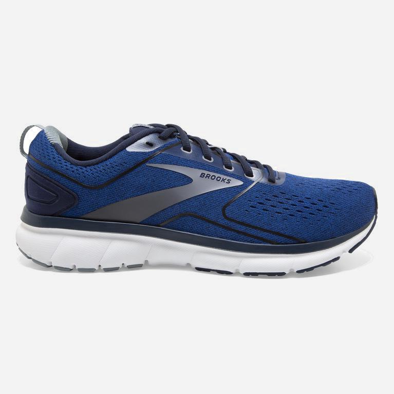 Brooks Transmit 3 Mens Road Running Shoes - Blue/Surf The Web/Navy Blazer/Grey - Philippines (264589